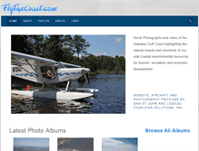 Tablet Screenshot of flythecoast.com